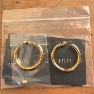 Jennifer Fisher x Goop Gold Hoops